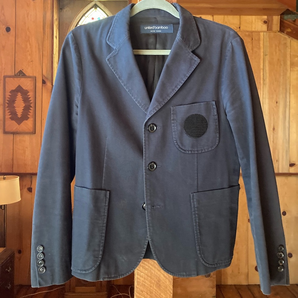 Cotton blazer men’s S from United Bamboo